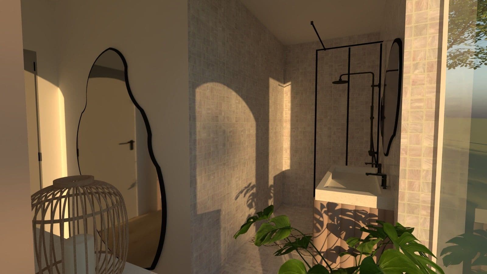 la maison sur la colline