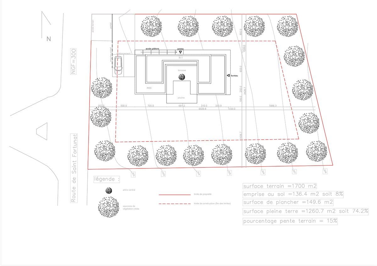 la maison sur la colline