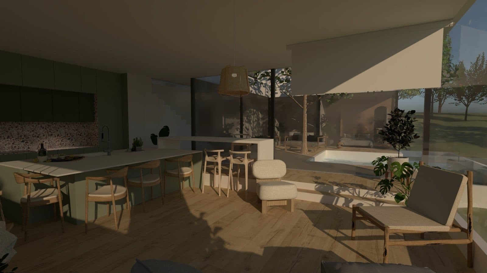 la maison sur la colline