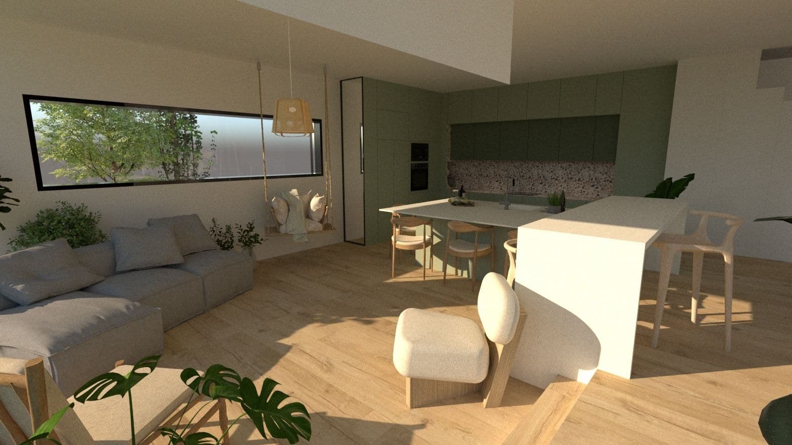 la maison sur la colline